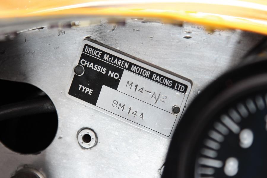  McLaren M14A Formula 1 Racing Car 1970 года  (фото 9 из 13)